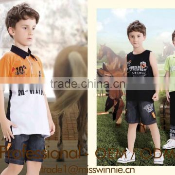 cheap summer wear for boys factory price