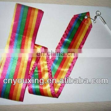 beautiful rainbow gymnastics ribbons