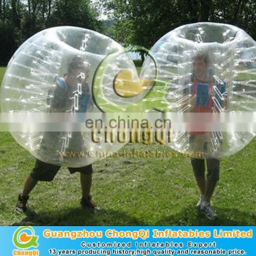 Popular inflatable human bumper ball for sale