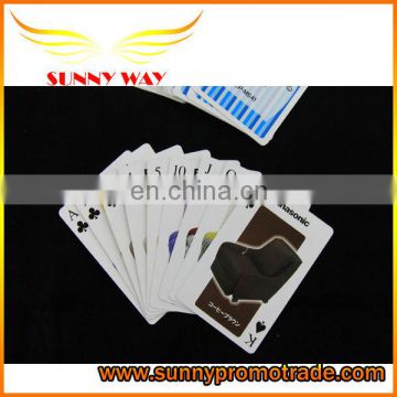 New style cartoon poker with logo made in china