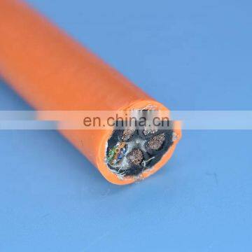 5 core pur sheath robotic flexible cable power control cable