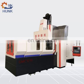 GMC1210 vertical cnc spindle milling machine working