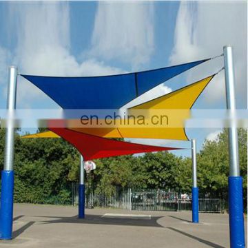Decorative Sunshine Outdoor Shade Sail Fabric For Garden , Beige Color