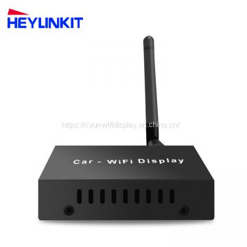 Shenzhen hot sale car airpay miracast adapter mirror link interface for audi