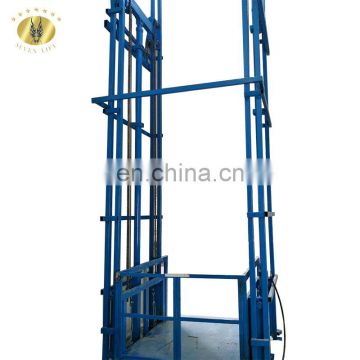 7LSJD Shandong SevenLift electric hydraulic manual vertical conveyor lifter