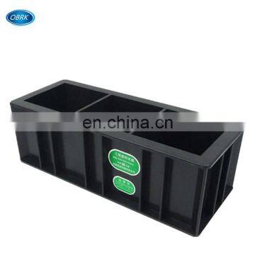 Superior Popular 100mm Cube Three Gang Concrete Plastic Test Mould