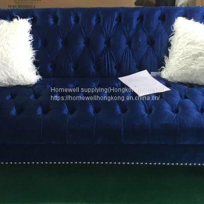 Modern velvet sofa HF-Q140