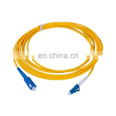 SC UPC LC UPC Simplex Single mode G657A G652D Fiber Jumper Fiber Optic Patch cord fiber patch cords single mode 1m sc-lc