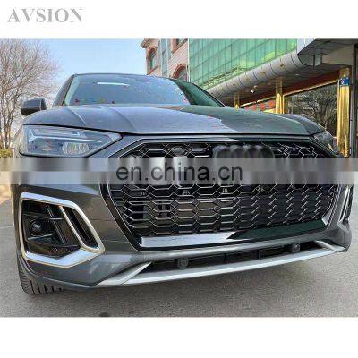 New arrival facelift Honeycomb Grille Grid Grill for Audi Q5 conversion to RSQ5 SQ5 style look like face