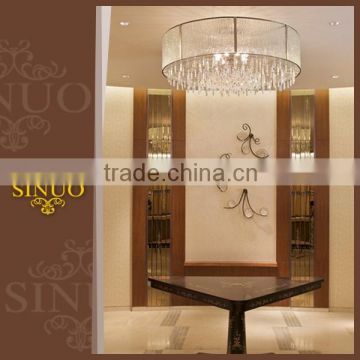 China style round customized indoor decoration light