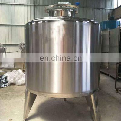 aseptic tank juice holding tanks with stirrer stainless steel tank fruit juice processing machinery