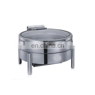 catering restaurant luxury GN pan display stainless steel buffet food warmer chafing dish