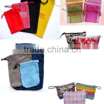 2013 fashion custom Satin gift bags pouch for promotion