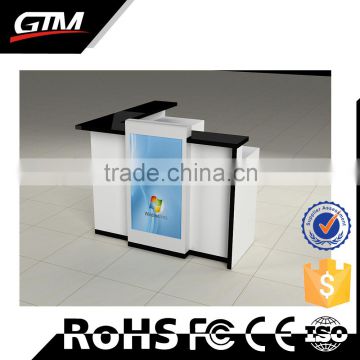 Customized 42" interactive touch screen kiosk receipt desk OEM smart commercial space video display kiosks