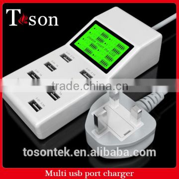 New arrival mobile phone accessories Multi USB Charger 8 port mobile phone charging station