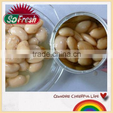 Canned white kidney beans in brine