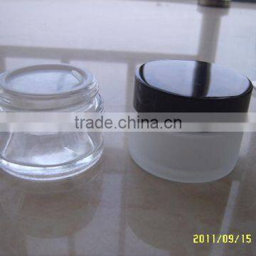 50ml 30ml 20ml frosted glass cream jar