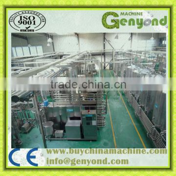 Complete stirred yoghurt production machinery