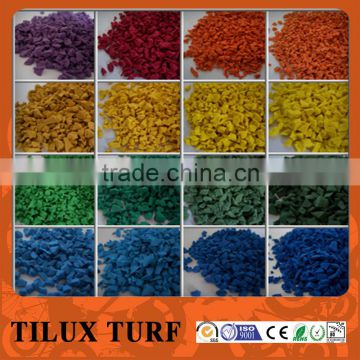Safety Colorful EPDM Rubber Granules for Outdoor Sport Flooring