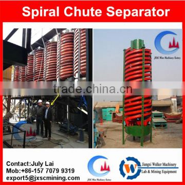 Large capacity beach sand spiral chute,mineral processing spirals for sale