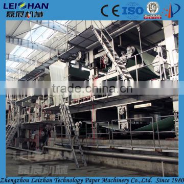 Waste paper recycling production line cartoon paper making machine
