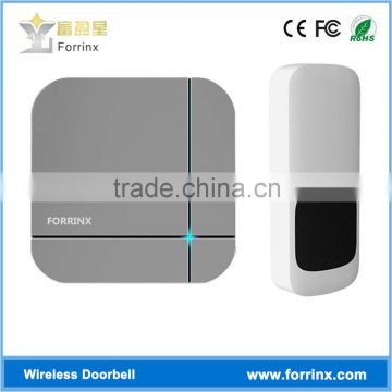 Auto-learning Code Forrinx B11 Wireless Lighted Doorbell Button For Apartments