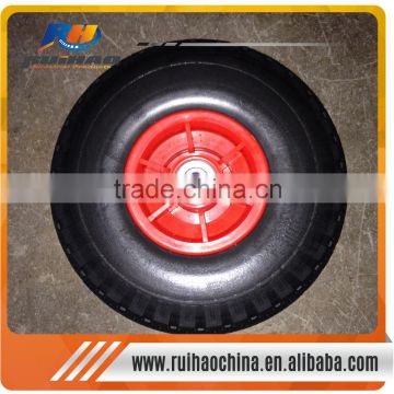 Rubber Wheel For Wheel Barrow Wheel With Steel Rim 10* 3.00-4