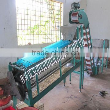 Vibrating sorting machine for cashew nut 150kg/h
