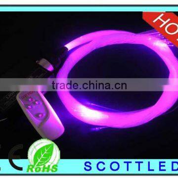 Led Fiber optic Diameter 2mm 350M/Roll with sign head led fiber optic light engine