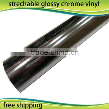 Chrome mirror vinyl wrap foil for car air bubble free