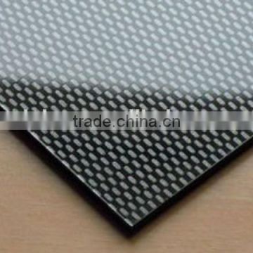 3k plain glossy pure carbon fiber sheet, carbon fiber plate