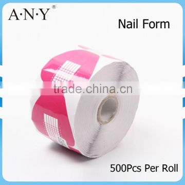 ANY Dual Form Nail System Shaper Acrylic Full Cover Nail Form