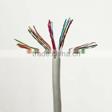 best price utp cat3/cat5/cat6 25 pair solid lan cable