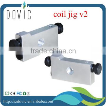 rda atomizer coil jig v2 tobeco coil jig silver,black,blue,gun metal coil jig