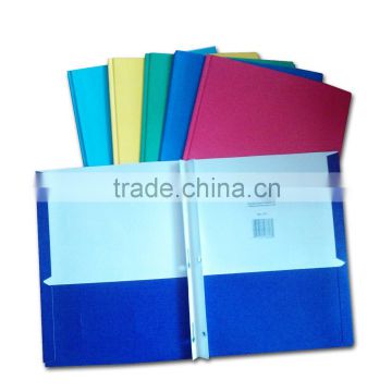 Custom Printed colorful Paper Pocket File Folder (BLY8-0303PF)