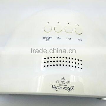 48W power adjustable 365nm+405nm universal gel dryer led ultra violet light with sensor