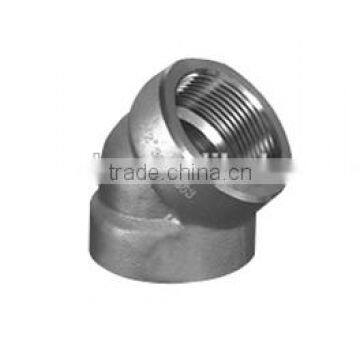 45 Degree A182 F316 Threaded Elbow