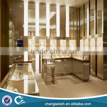 fashion jewelry display stands cabinet and showcase for jewelry shop