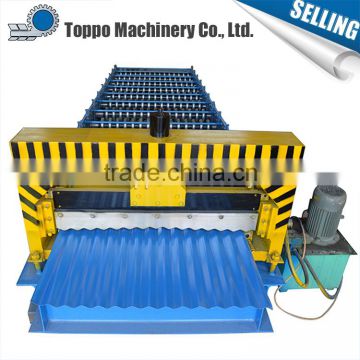 Assured quality construction high speed glazed tile roof roll forming machine for sale