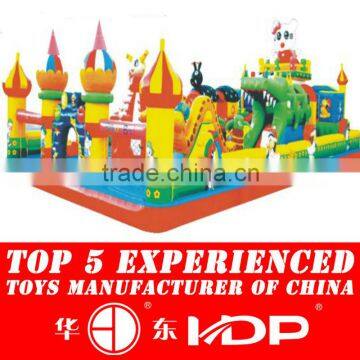 Best quality children outdoor PVC Inflatable bed to play,outdoor inflatable equipment