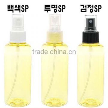 Spray cap PET bottle 150ml Yellow Clear
