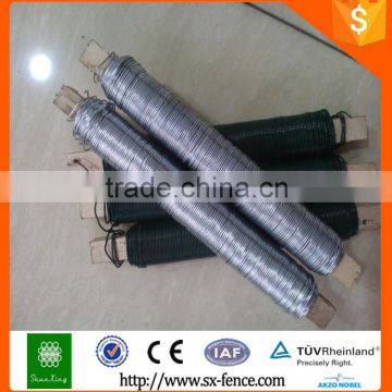 pvc coated iron wire packed on small stick