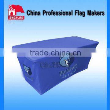 custom decorative silicone spandex table top cover