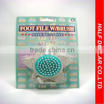 Favorites Compare Foot file with pumice stone/foot scrub pedicure care For One Dollar Item