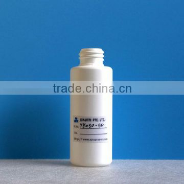 50ml Plastic HDPE Bottle in Cylinder Shape