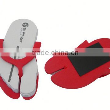 foot shaped memo for Promotion
