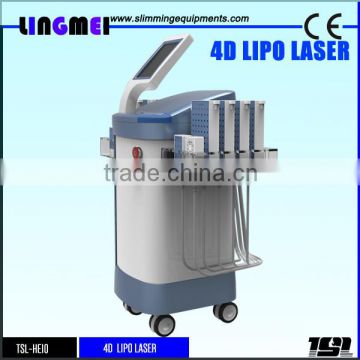 12 pads 4D mitsubishi vertical lipolaser 650nm 980nm lipo laser bio slim smart cold diode lipolaser
