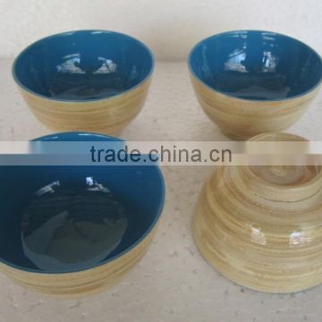 Durable bamboo bowl made in Vietnam