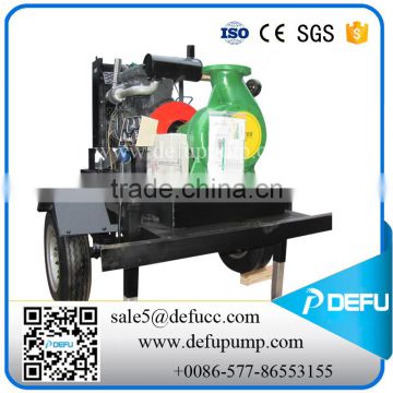Defu Brand horizontal diesel engine irrigation pump