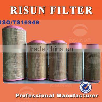 new products MANN air filter cartridge compressor air filter with imported fiber paper